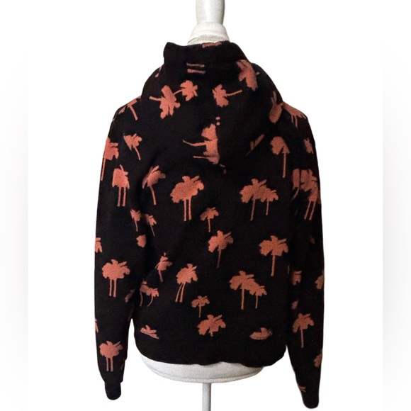 Wesc Black and Orange Palm Print Hoodie Size M - Picture 5 of 11